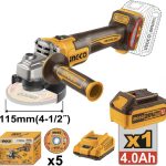 FLEX UNGHIULAR 900W CU 1 ACUMULATOR CAGLI261521E