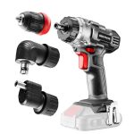 Masina de gaurit/insurubat 18V Li-Ion 10mm suport detasabil +adaptor unghiular,colt fara acumulator 58G022-AD