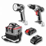 set bormasina cu geanta scule electrice