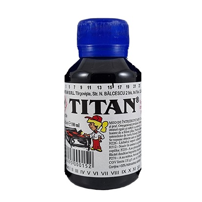 789471203-4030 TITAN vopsea neagra pt plite 100ml - imagine 1