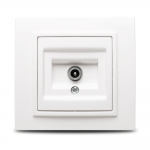 PRIZA TV ECRANATA INTERMEDIARA ZENA ALB ST 11943 ELB