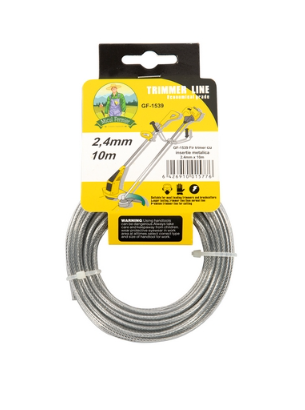 FIR TRIMER/MTC INSERTIE METAL 10M 2.4MM GF-1539