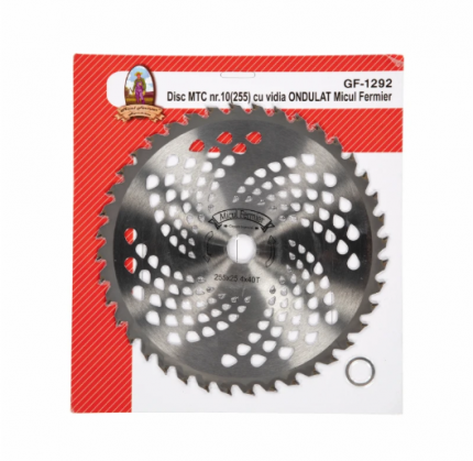 DISC MTC nr.10 CU VIDIA ONDULAT GF1292