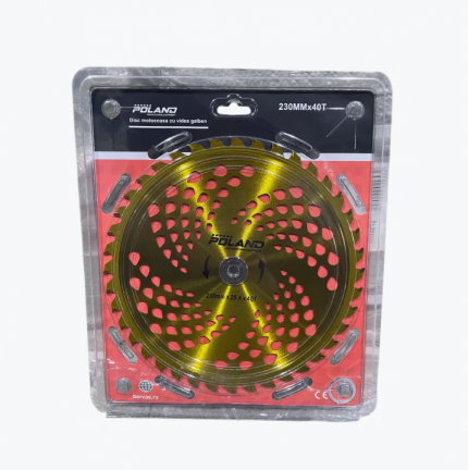 DISC MOTOCOASA CU WIDIA 230mm GALBEN B8163
