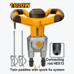 MIXER ELECTRIC DUBLU  1800W MX218008