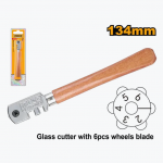 Diamant sticla cu maner de lemn HGCT02