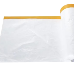 Folie Protectie Cu Banda Adeziva  200 cm x25m BEDAX