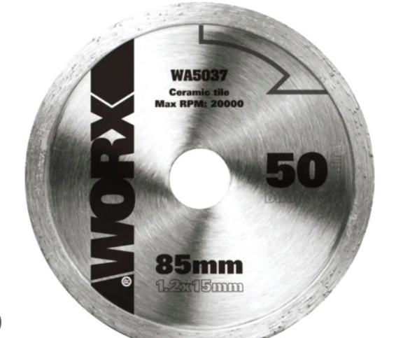 Untitled DISC DEBITARE METAL HSS 85MM 44TWA5035 WORX 1705035ACC - imagine 1