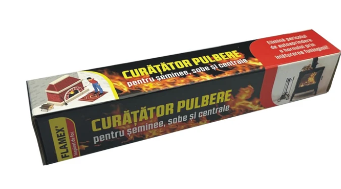 Untitled Curatator pulbere pt seminee,sobe si centrale 450gr - imagine 1