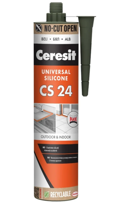 Untitled SILICON UNIVERSAL ALB NEW CS24 280ML CERESIT - imagine 1