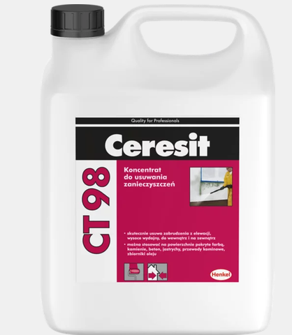 Untitled SOLUTIE CONCENTRATA PT CURATAT TENCUIALA 5L CT98 CERESIT - imagine 1