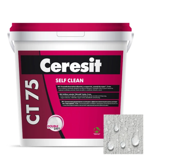 Untitled TENCUIALA SILICONATA CT75 2MM 25KG CERESIT - imagine 1