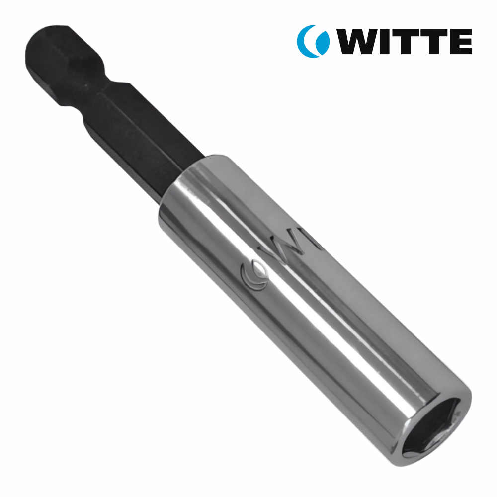adaptor-universal-magnetic-hexagonal-witte ADAPTOR MAGNETIC HEX.SW 10MM WITTE HELLER - imagine 1