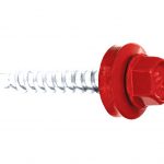 SURUB AUTOFORANT METAL-LEMN EPDM 4.8*35 RAL 3009 ROSU LUCIOS EURO NARCIS