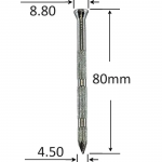 CUIE BETON STRIATE 4,5X80 (250 BUC/CUT)