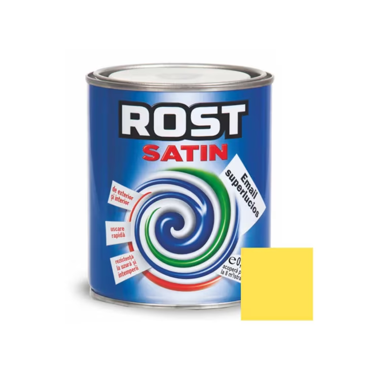 em EMAIL ROST SATIN SUPERLUCIOS GALBEN 4 L - imagine 1