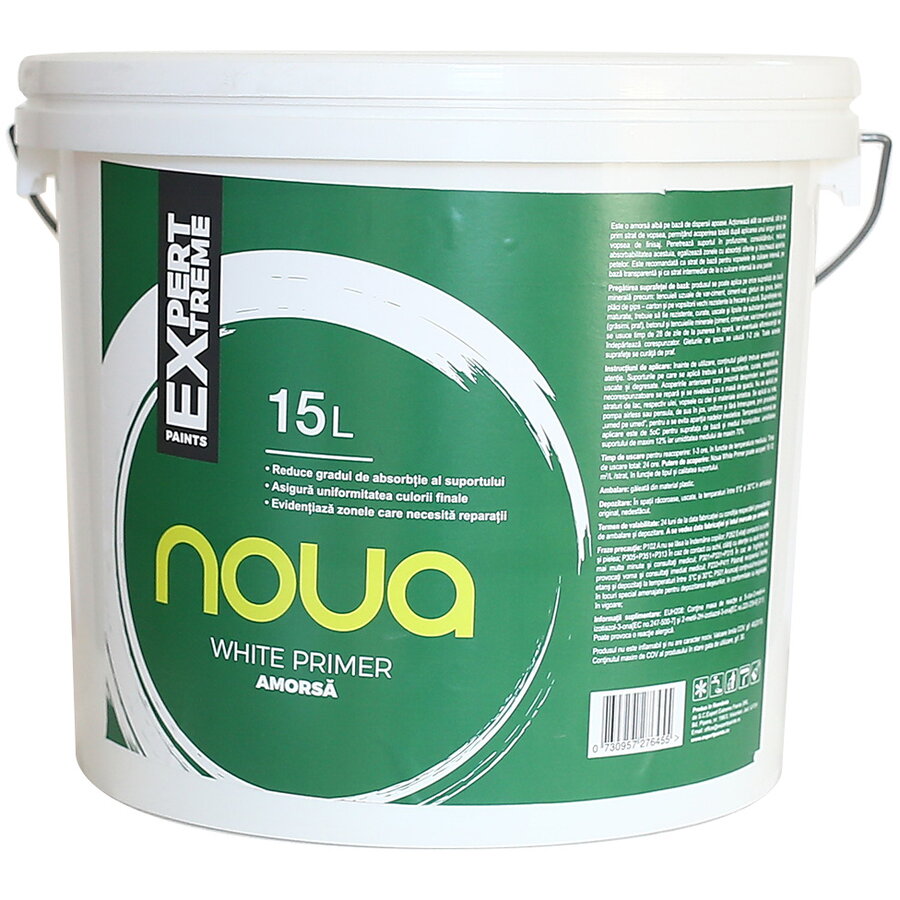 generic-amorsa-noua-white-primer-15l-paints-43482 AMORSA NOUA WHITE PRIMER 15L - imagine 1
