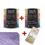 Pachet magic efect 1+1+pensula ice fuchsia