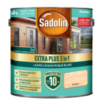 LAZURA LUCIOASA SADOLIN EXTRA PLUS 3 IN 1  BAZA APA INCOLOR 2.5 L