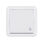 INTRERUPATOR UNIQUE ALB PT LED 281110005
