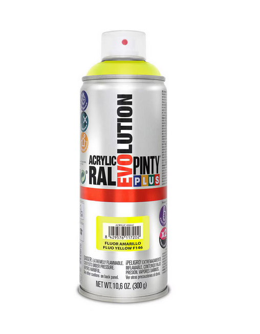 spra2 SPRAY MARCAJ FLUO 500ML GALBEN T146 - imagine 1